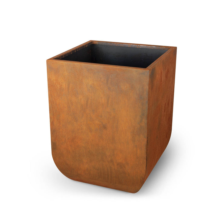 TOP Fires by The Outdoor Plus Vertical Tuscon Corten Steel Planter 26" - Fire Pit Oasis