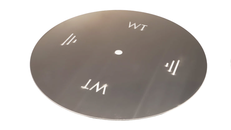 Warming Trends ALPL36C, 36" Aluminum Circular Plate - Fire Pit Oasis