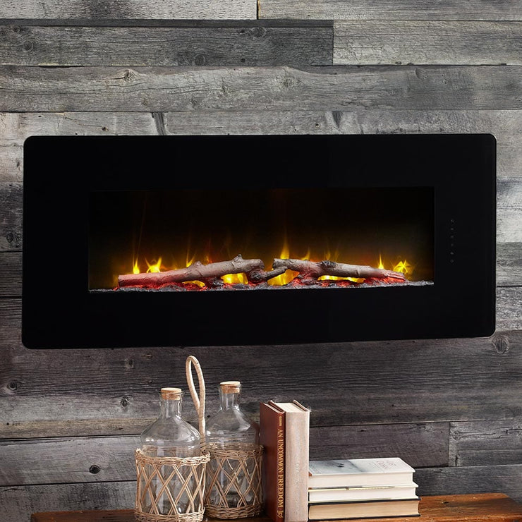Winslow 42-In Wall Mount Electric Fireplace - Fire Pit Oasis